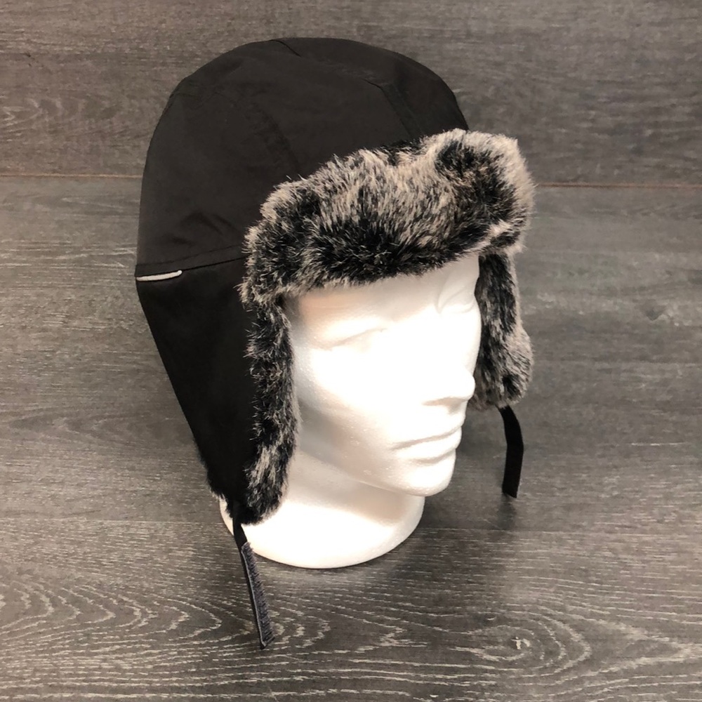 Hunter hat faux fur trim